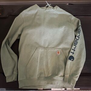Carhartt Green Sweatshirt with Logo